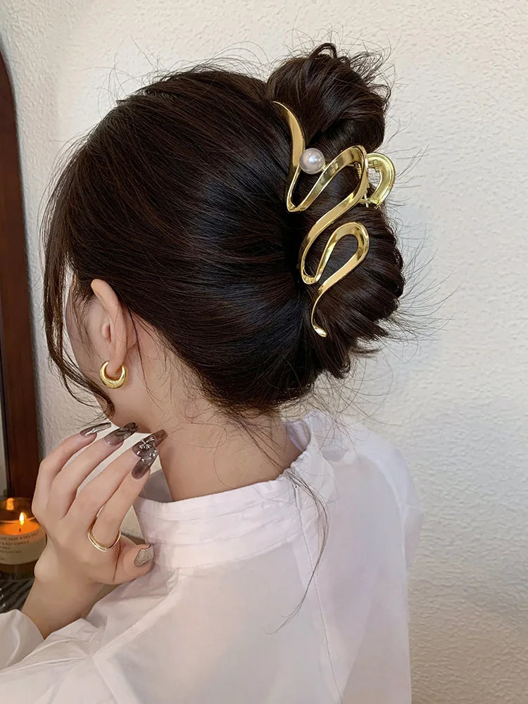 Metal Hair Clip Fashion Barrettes